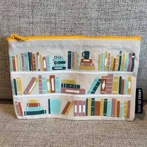 Out of Print Bookshelf Pouch Used
